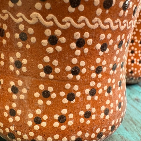 Studio Art Handleless Pottery Mug Tea Cup Tumblers Set of 4 - Picture 4 of 9